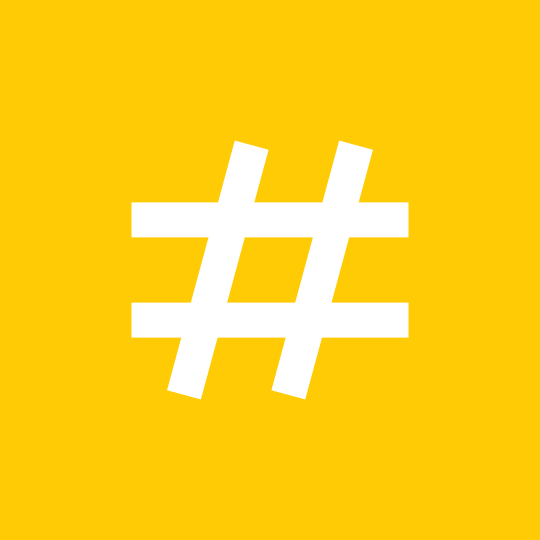 beonbrand digital marketing hashtag logo