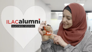 Alaa Alakel Student canada from Syria, ILAC scholarship video
